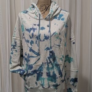 Tie-Dye Hoodie Sweater